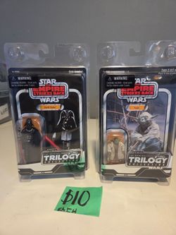 2004 Star Wars Original Trilogy Collection Darth Vader.. Yoda. .