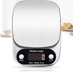 Electronic Scales Digital Electronic Scale,Stainless Steel Weighing Kitchen Practical High-Precision 0.1g Multi-Function Baking Called 