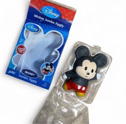 Disney Ja-Ru Mickey Jumbo Jiggly Squeezy Gummy Toy Figure NEW