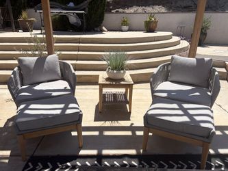 Rope Lounge Chair set