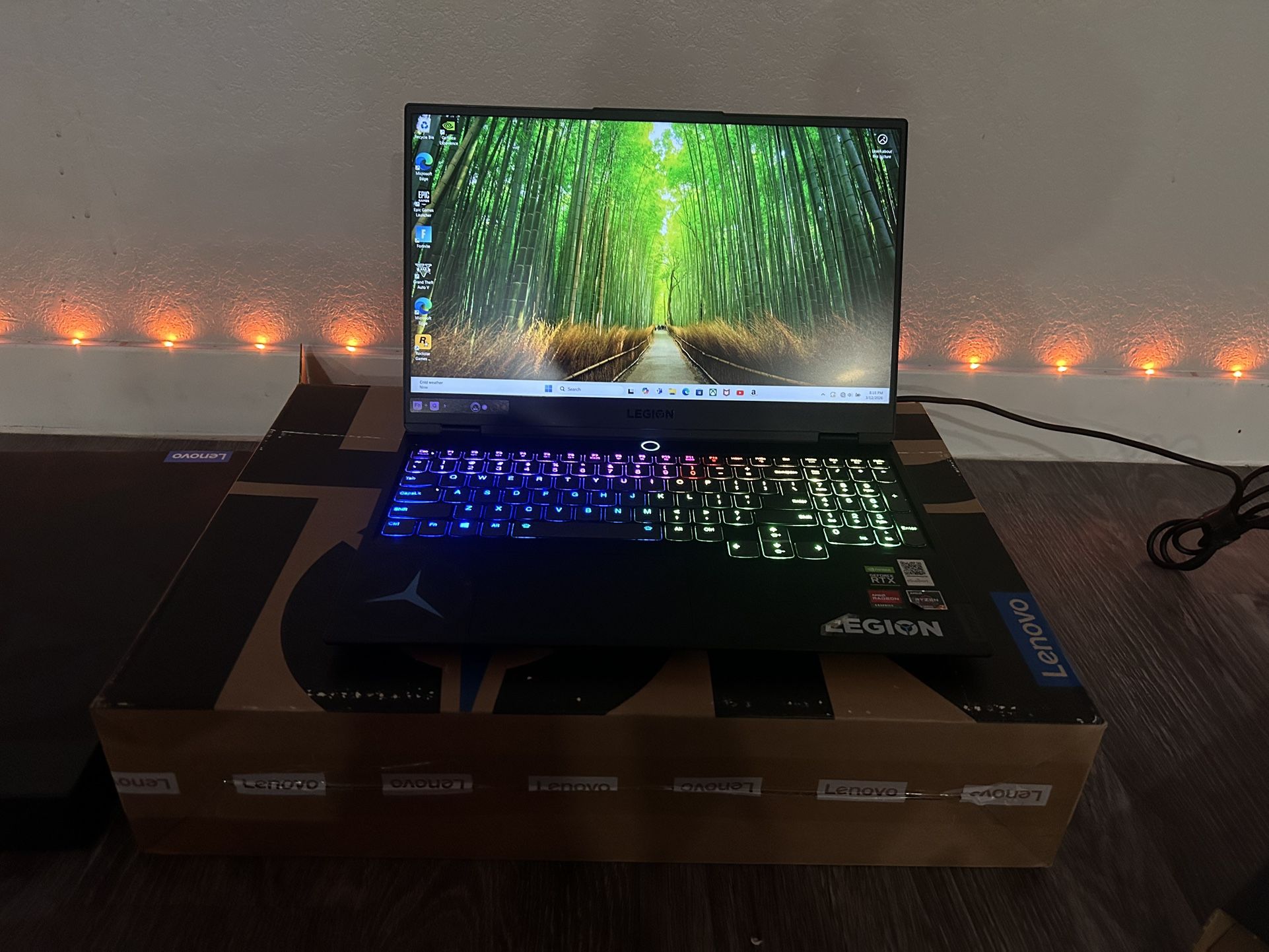 Lenovo Legion 5 Ryzen 7 RTX Gaming Laptop