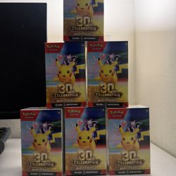 Pokemon 30th Anniversary Booster Bundle