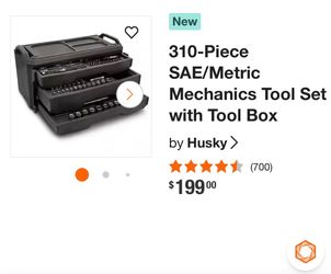 Husky 310-Piece SAE/Metric Mechanics Tool Set
