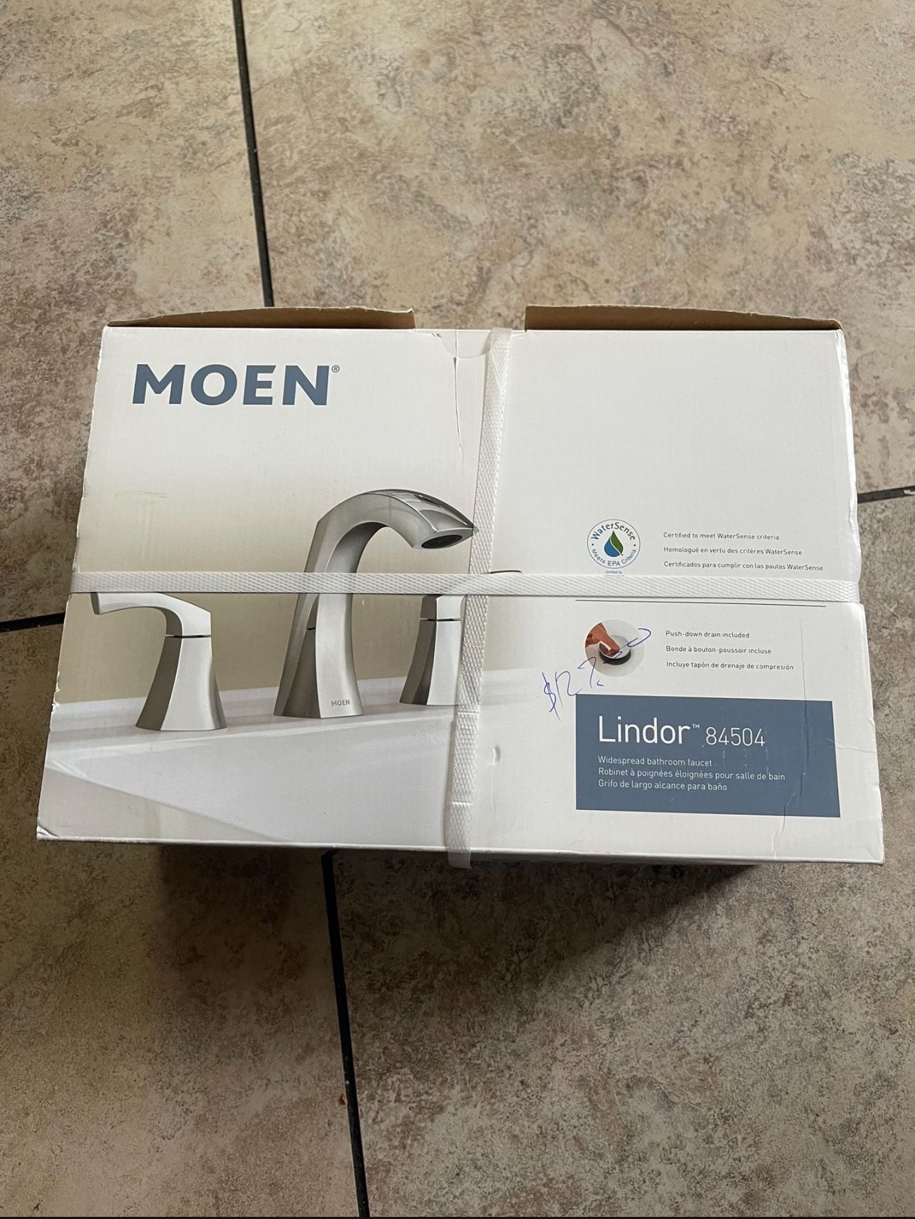 MOEN Lindos Widespread Bathroom Facuet