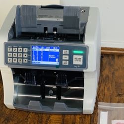 Bank-Grade Money Counter & Sorter with Built-In Printer 