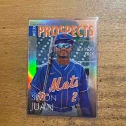 2023 BOWMAN SIMON JUAN PROSPECTS CARD
