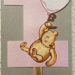 Classic Pooh Cake Topper