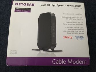 Netgear CM400 High Speed Cable Modem
