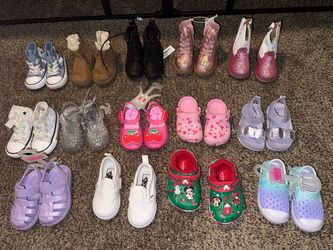 Toddler girls shoes size 5c prices vary