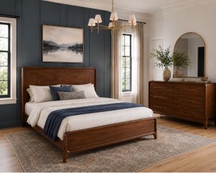 🔥 BRAND NEW ROCKFORD KING BEDROOM SET + Dresser — 2 PIECES