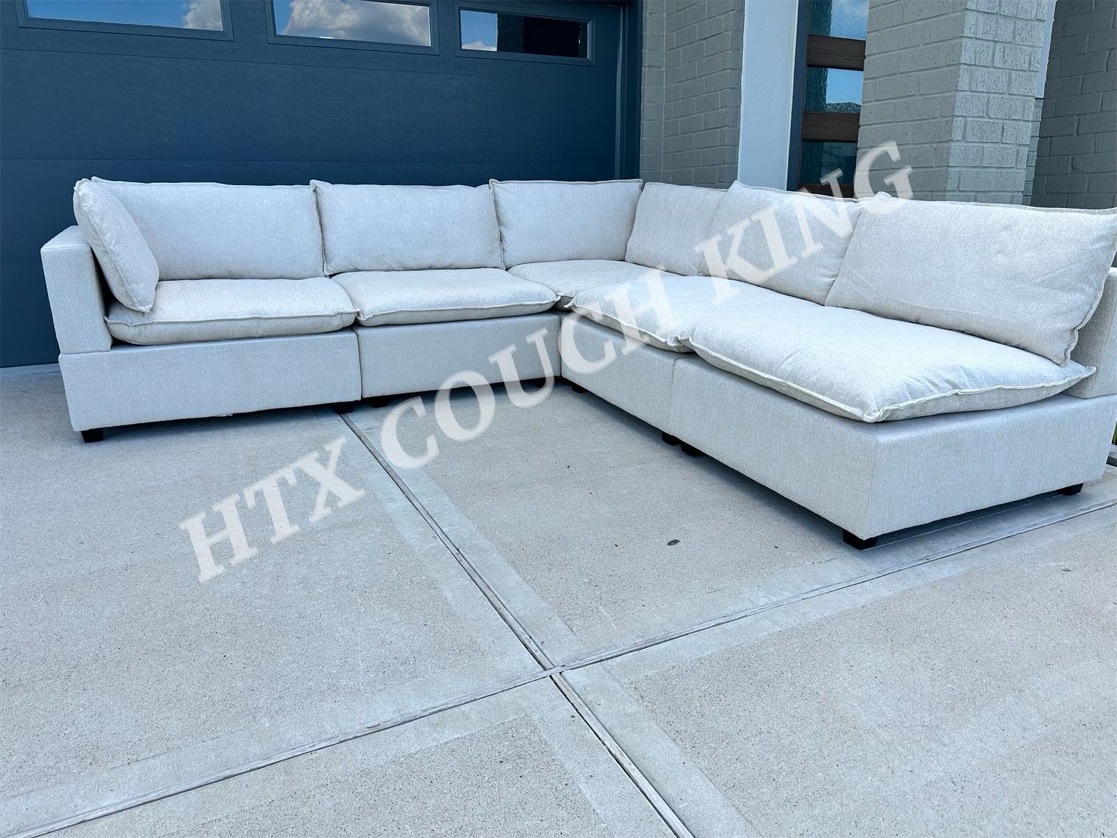 (New) Albany Park 5-Piece Kova Modular Sectional Cloud Couch - 🚚FREE DELIVERY