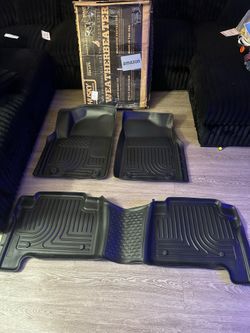 Husky Liners Weatherbeater Floor Mats 2020-2025 Toyota Corolla Sedan 3-pc Black