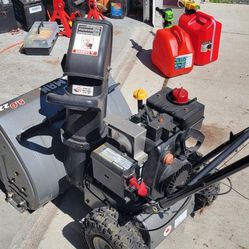 Craftsmans Electric or gas Start snow blower