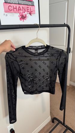 Mesh long sleeve