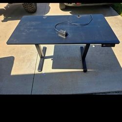 Electric Standing Desk Black 47 Inch