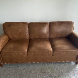 Leather Sofa For Sale. Pickup Only