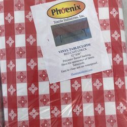 Plastic Table Cloths/ Manteles De Plastico Masizo Con Forro Abajo 