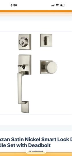 Front door handle set