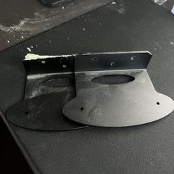 Black ORBI Wall Mounts.