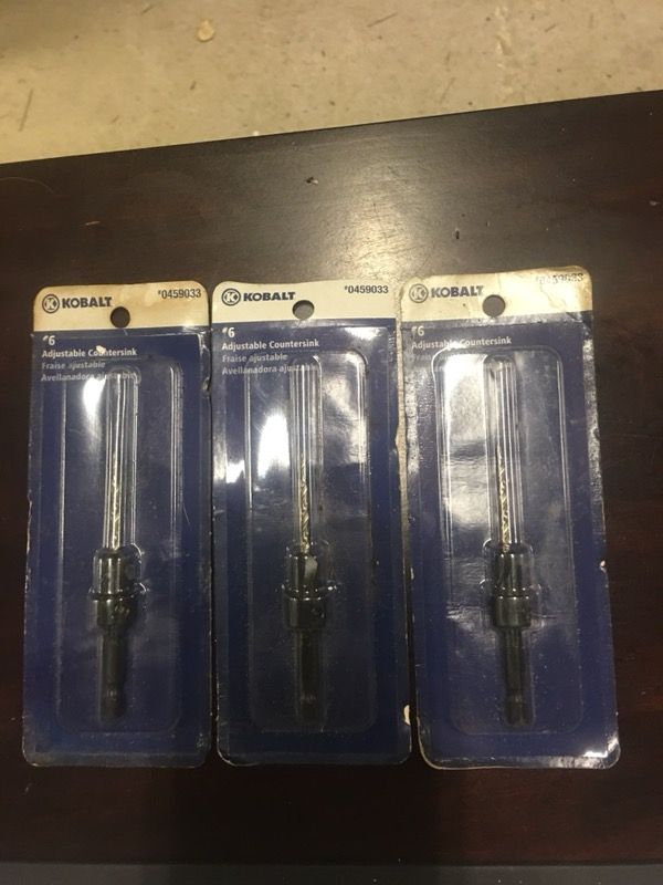 Kobalt #6 adjustable countersink