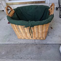 Extra Large Willow Basket 20 X 16