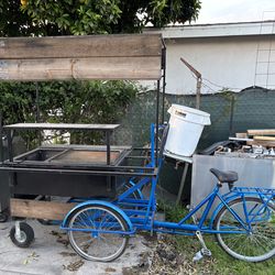 Triciclo para vender comida