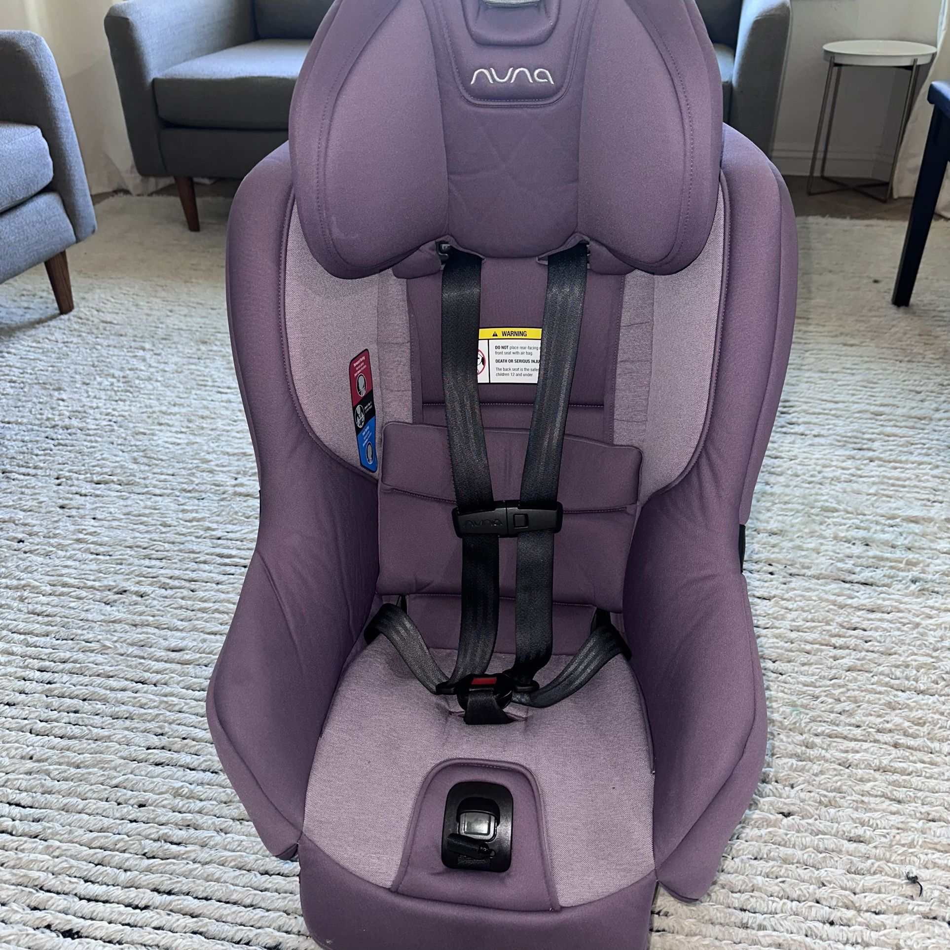 Nuna purple car seat sale