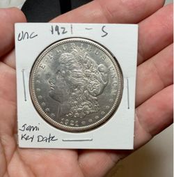 Morgan silver dollar