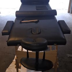 Massage table