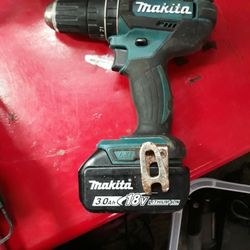 Makita Drill 18 B Lithium Ion Battery 