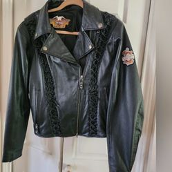 HD Women's Leather Jacket Xl