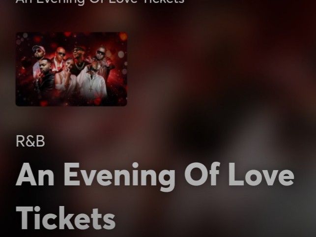 An Evening of Love