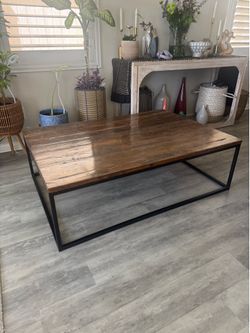 Beautiful Hardwood Coffee Table