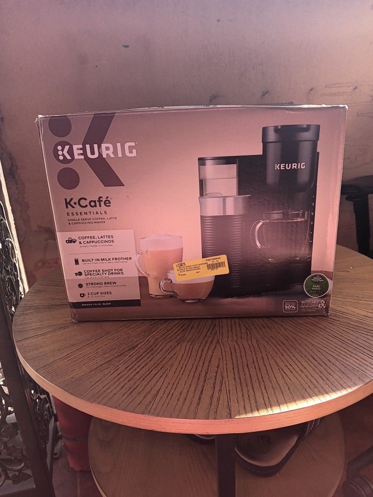Keurig K Café Essentials Single Serve K Cup Pod Coffee Maker, Black