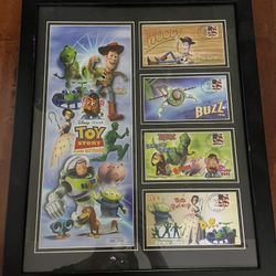 Toy Story Disney Pixar 2005 USPS Limited Edition Framed Stamps #1510/2005