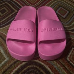 Balenciaga Pink Slide