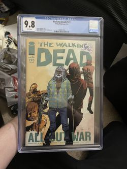 The Walking Dead #123 9.8 CGC