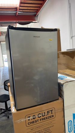 Whirlpool Stainless Steel Mini Refrigerator