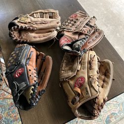 Used Baseball Gloves