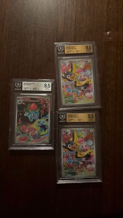 Iono’s wattrel and ivysaur