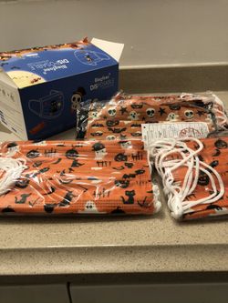 Halloween Disposable Face Mask