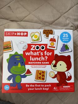 Skip Hop “Zoo: What’s for Lunch?” Matching Game – Complete Set
