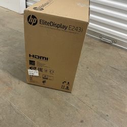 New HP Elite E243i