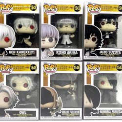 Tokyo Ghoul Funko Pop With Protectors 