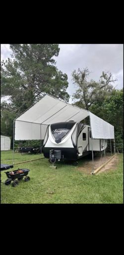 10 x30 New boat canopy carport tent 10x30x15H New Galvanized steel canopy TENT for $320