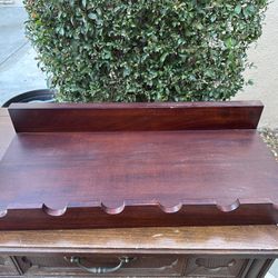 Pottery Barn Floating Wine Shelves