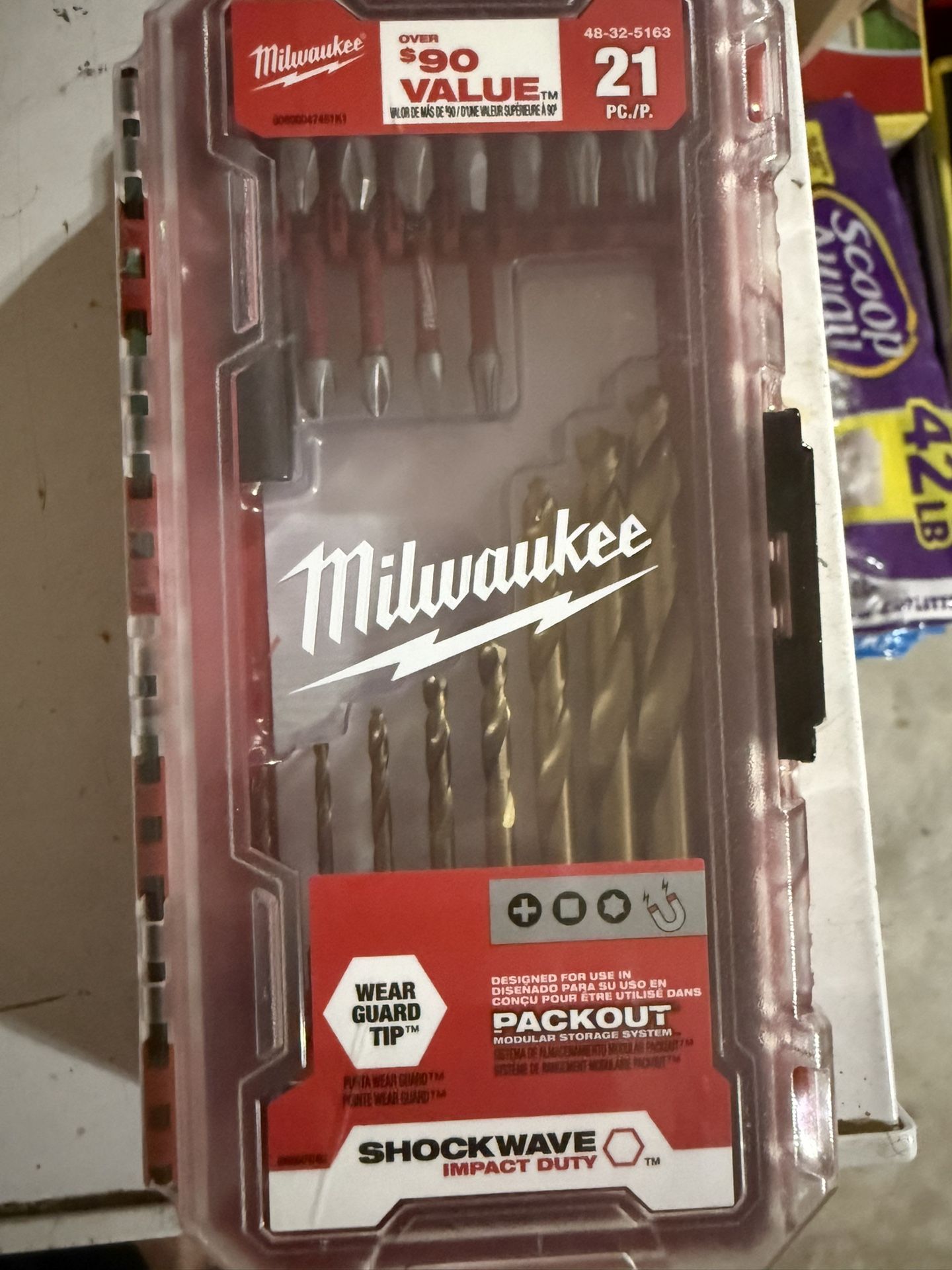 Milwaukee Shockwave Drill Set