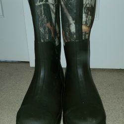 Hisea Hunting Camo Boots Fishing Size 12 With Tags