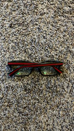 Black Gucci glasses