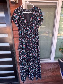 Floral Lane Bryant dress 14/16
